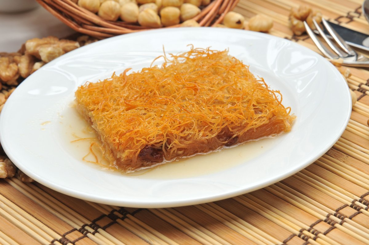 Кюнефе с дондурмой
