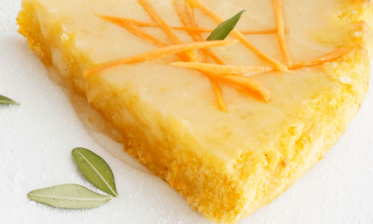 Морковный пирог с апельсиновой цедрой