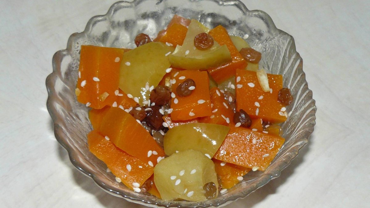 Тыквенная panna Cotta