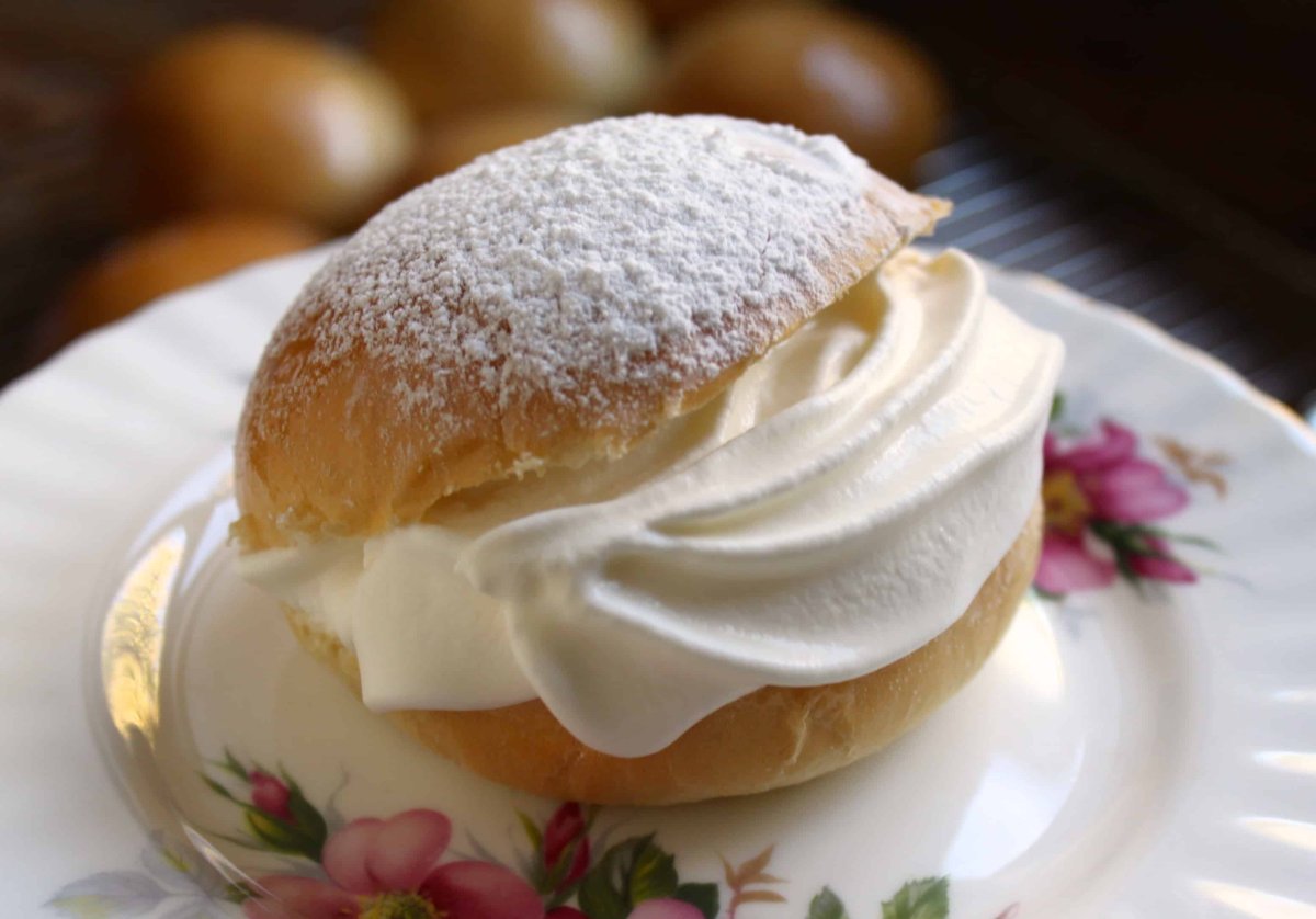Булочки с кремом