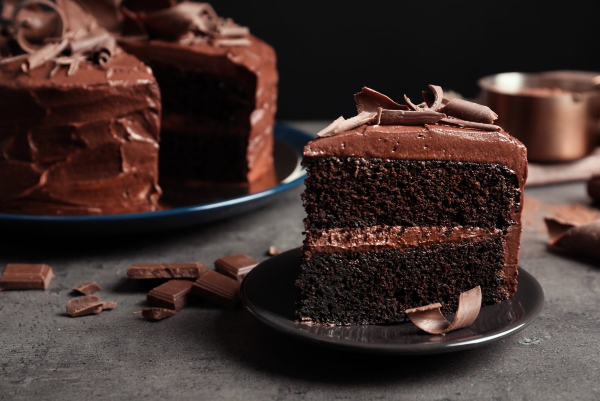 Десерт шоколадный торт