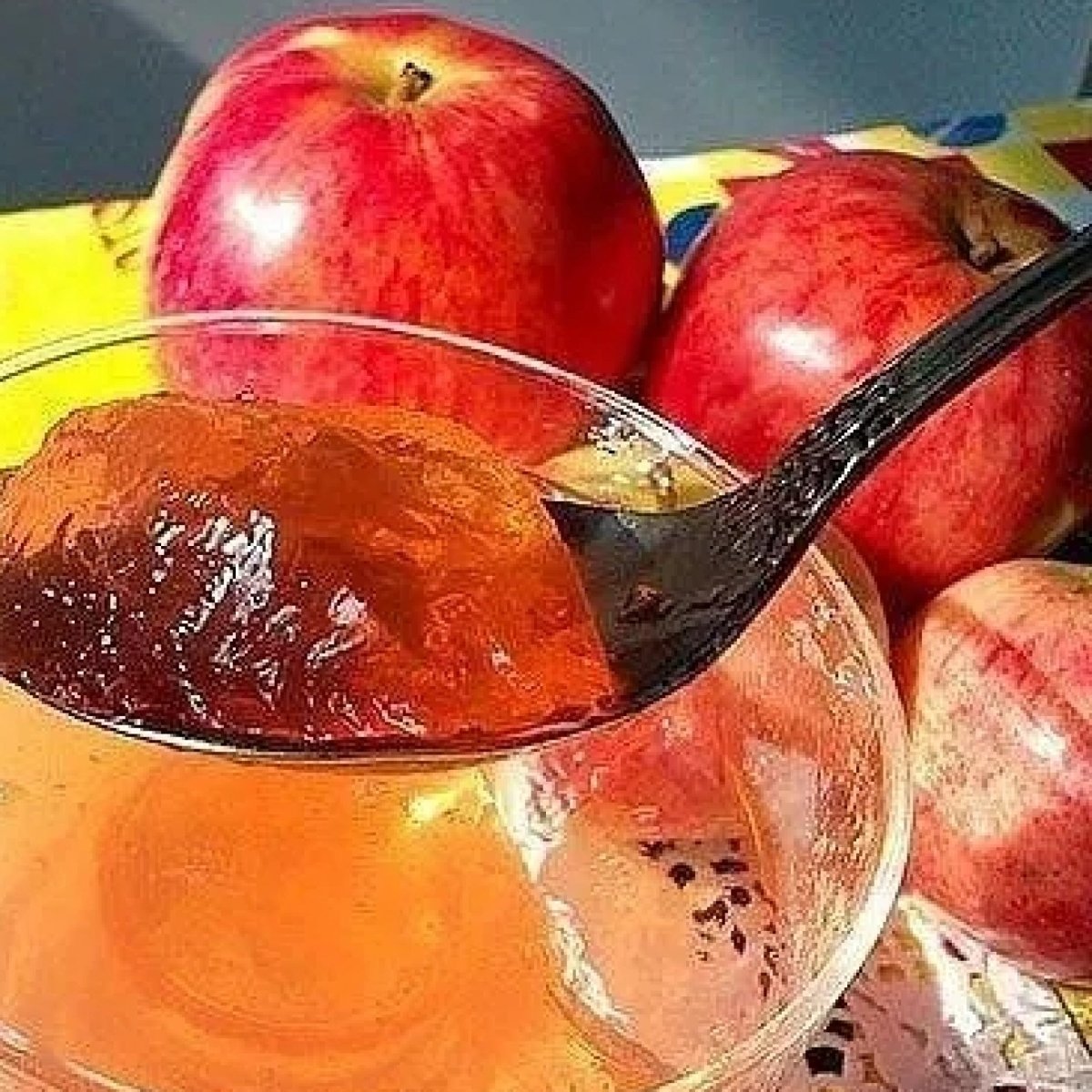 Яблочное желе