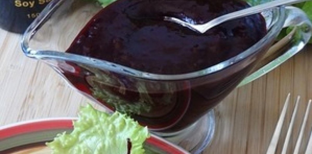 Соус из черной смородины к мясу