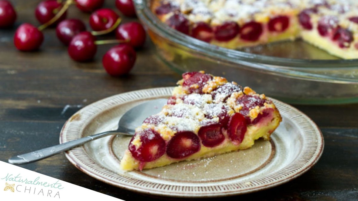 Клафути с яблоками и корицей
