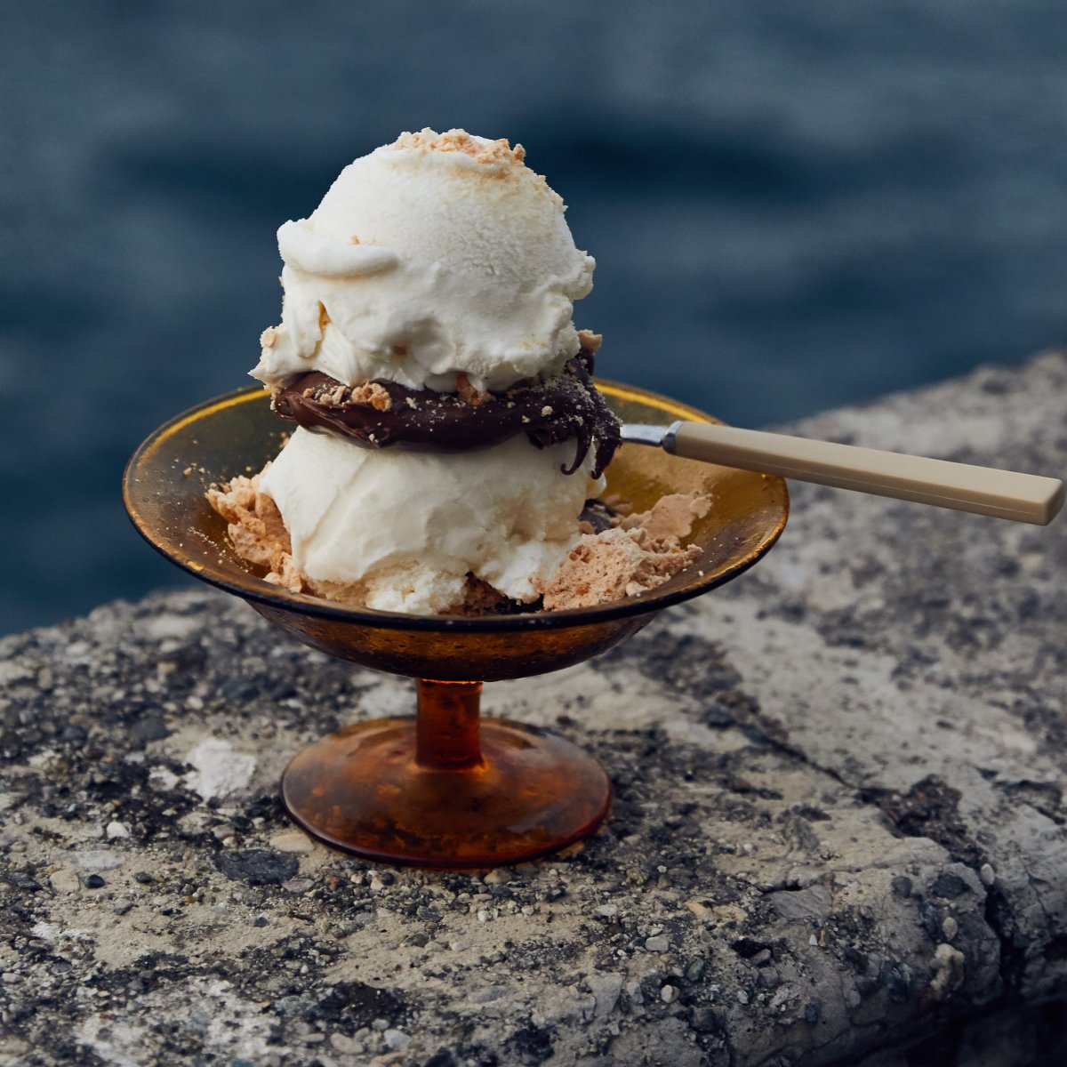 Gelato с кофе фото