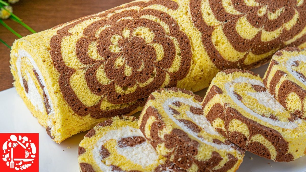 Рулет бисквитный Оксана Пашко