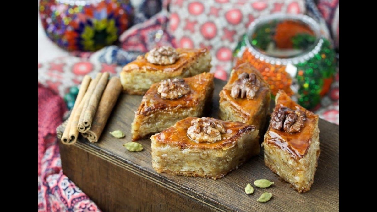 Турецкая кухня баклава (пахлава)