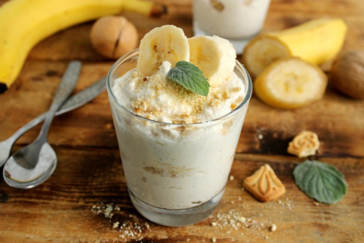 Panna Cotta банановый