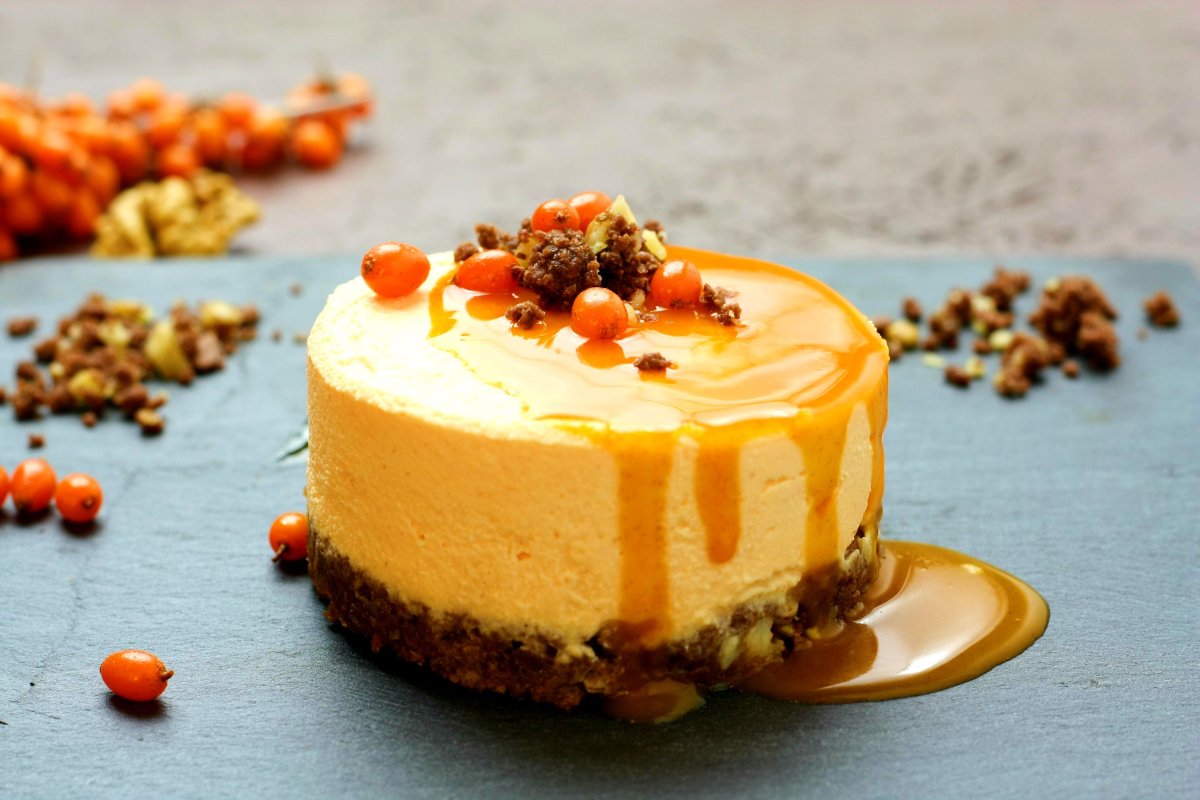 Sea Buckthorn Cheesecake