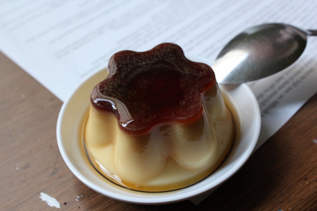 Японский пудинг Purin