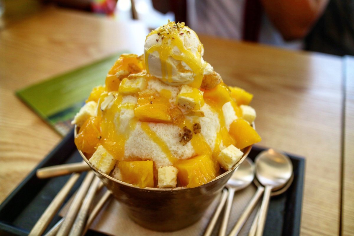 Caffe bene Корея холодный чай