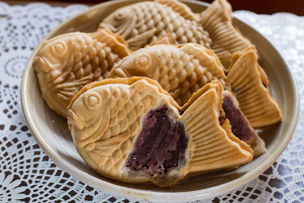 Тайяки с адзуки