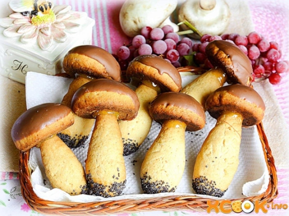 Шоколадные грибочки