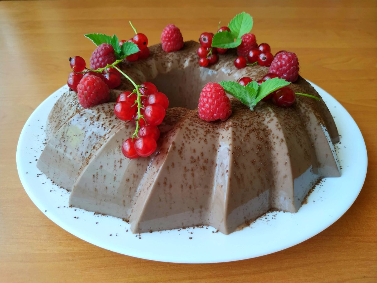 Десерт из ряженки