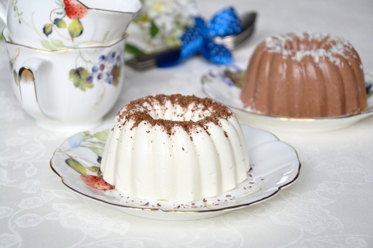 Бланманже миндальное