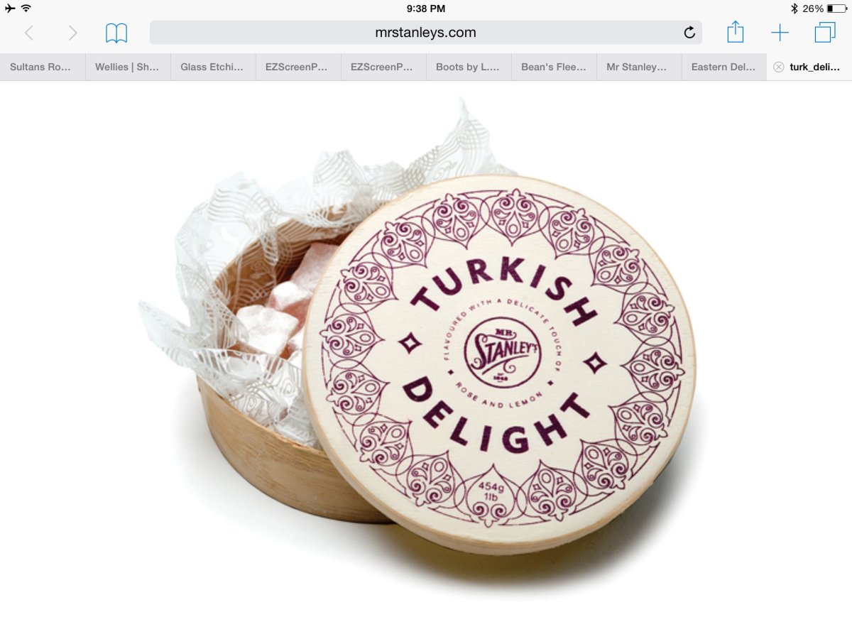 Turkish Delight упаковка