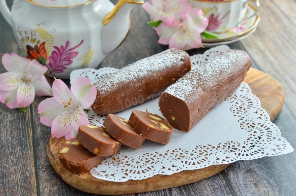 Шоколадная колбаса