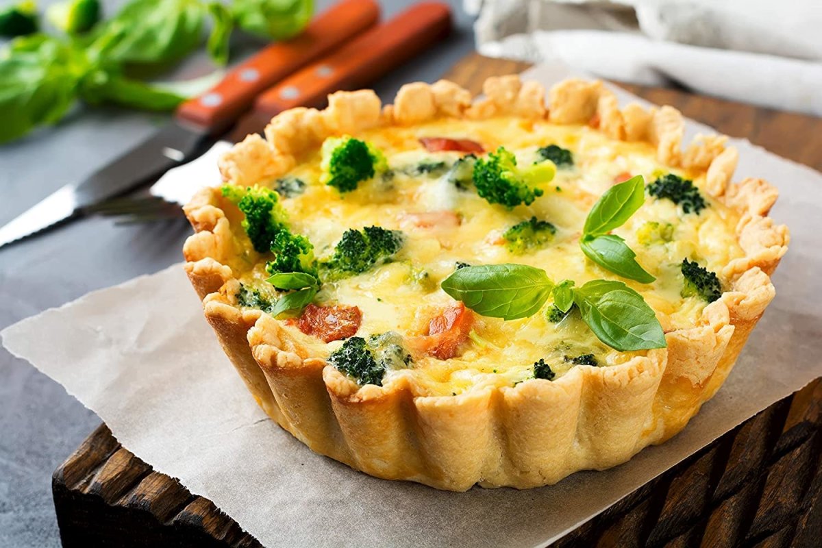 КИШ С тунцом и брокколи