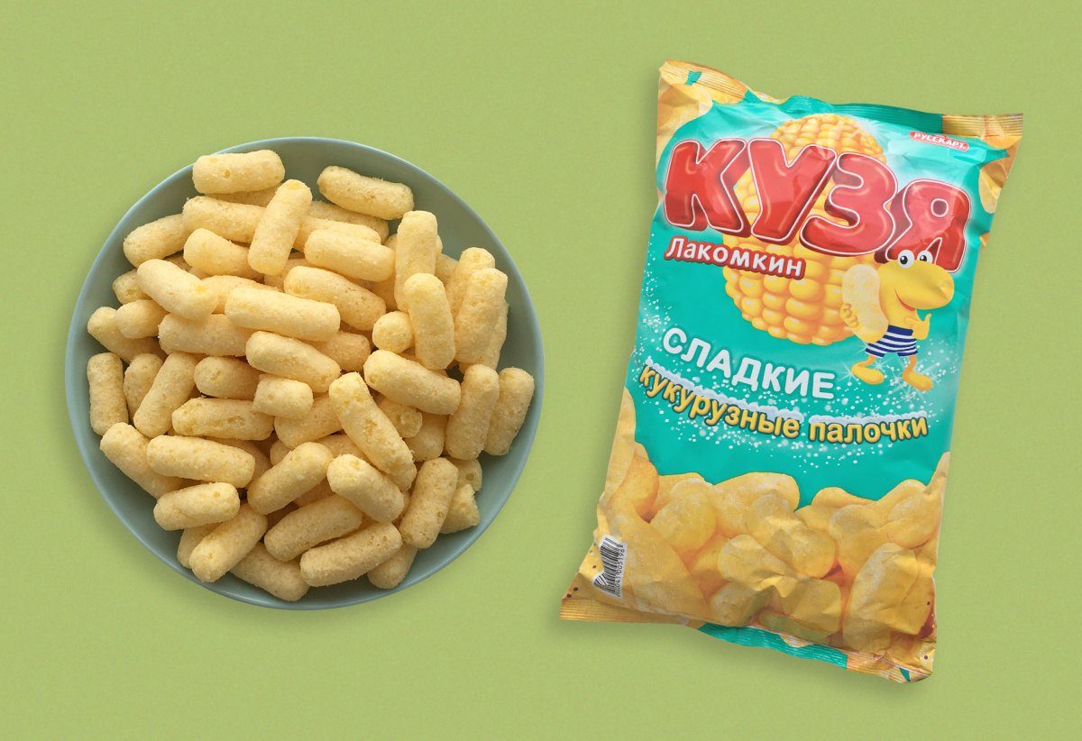Торт Муравейник из кукурузных палочек