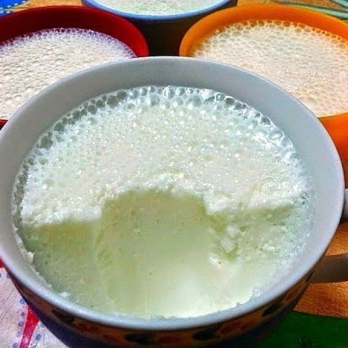 Молочный десерт