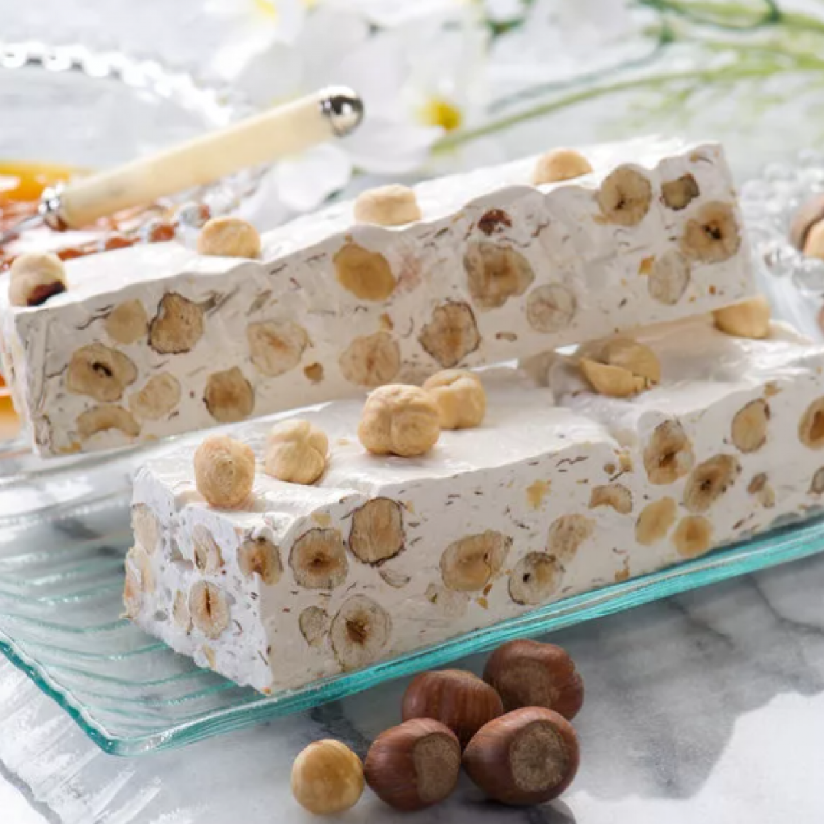 Конфеты с орехами и карамелью