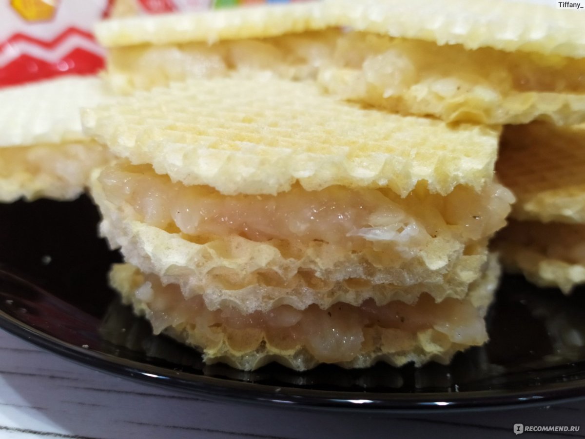 Закуска из вафельных коржей