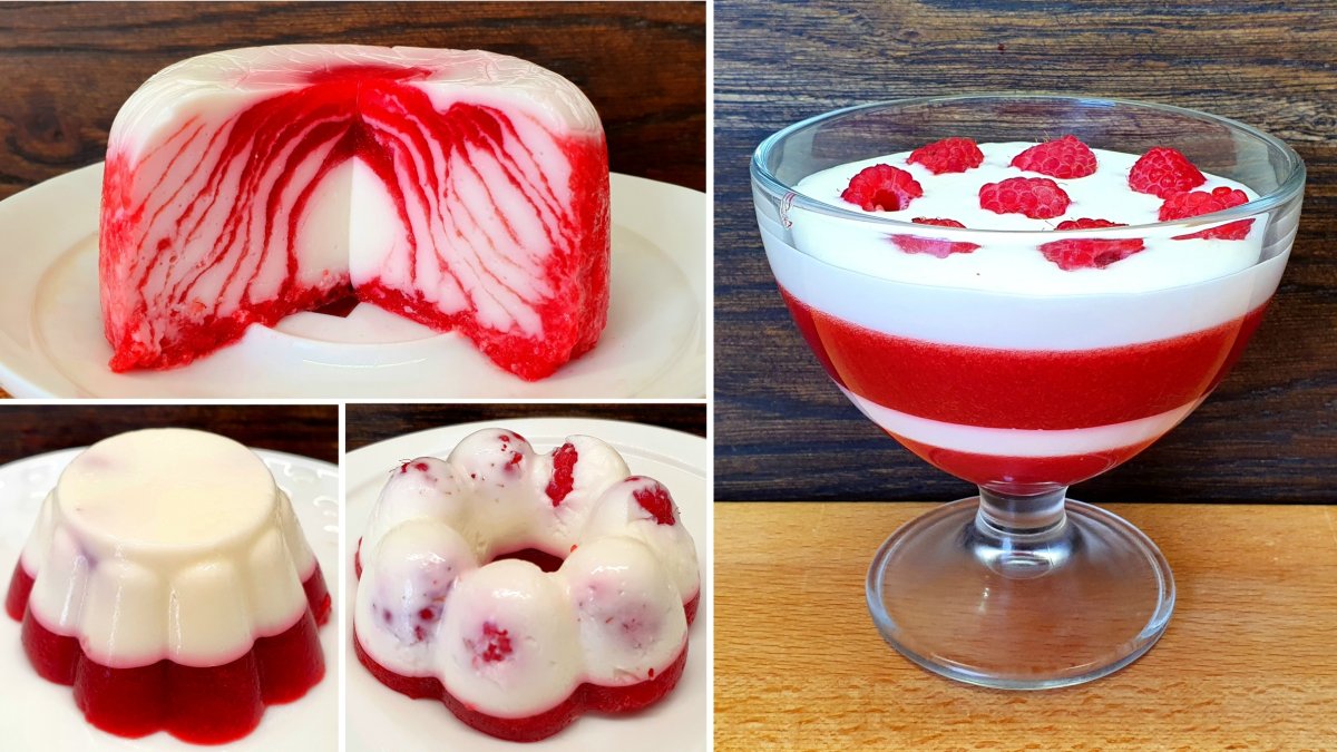 Panna Cotta с клубникой