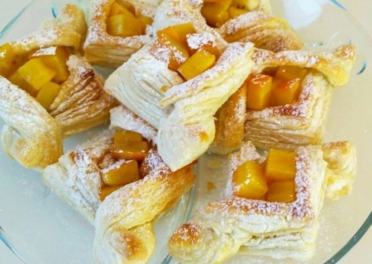 Корзиночки из тулипного теста