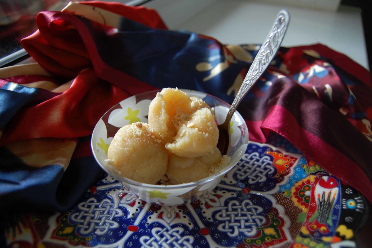 Халва из манной крупы