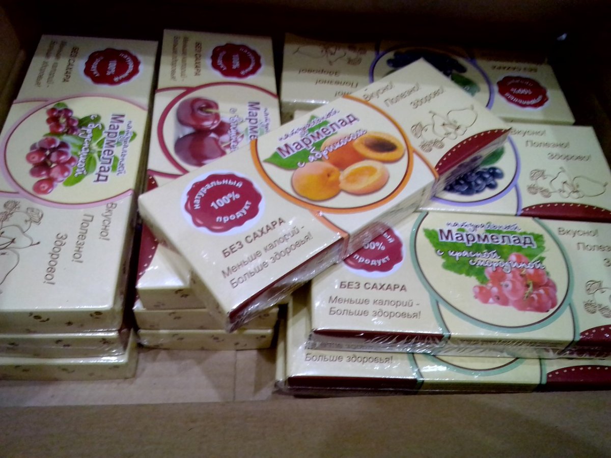 Продукты без сахара