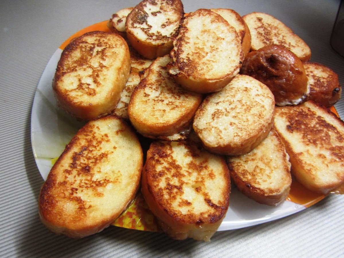 Гренки сладкие