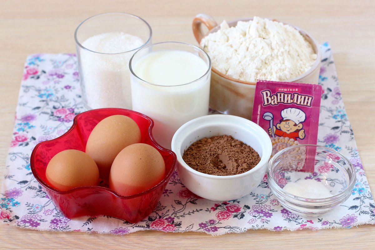 Количество яиц в выпечке