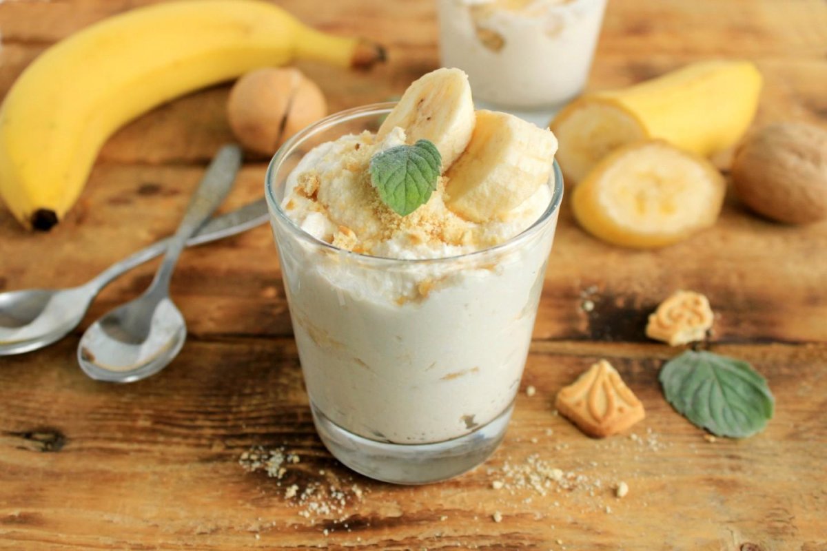 Panna Cotta банановый