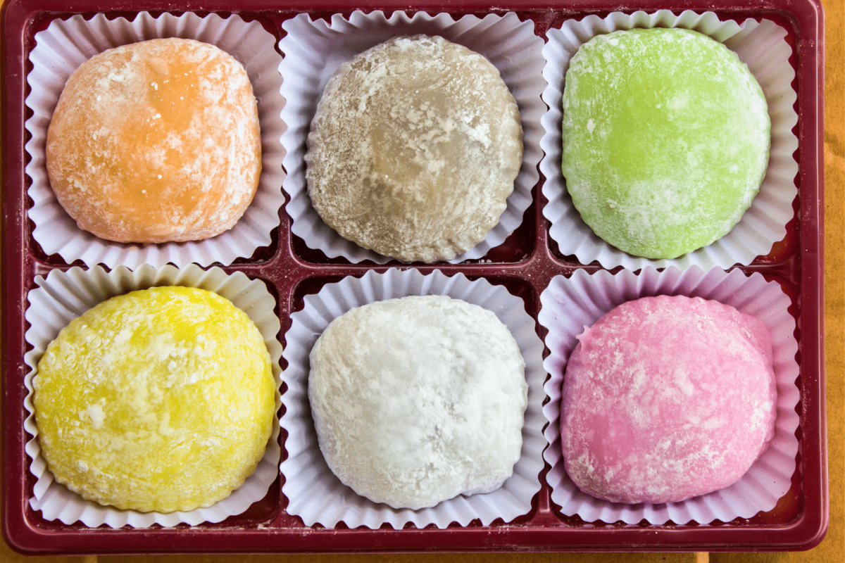Японские сладости из риса