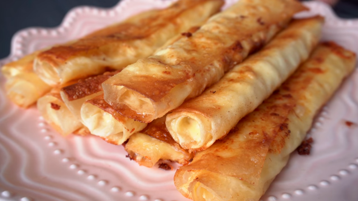 Роллы с бананом