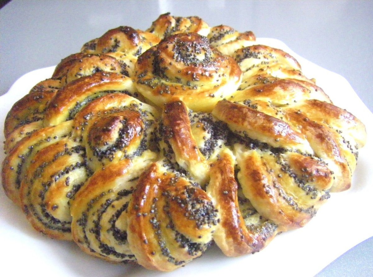 Маковый рулет Бабушкина салфетка