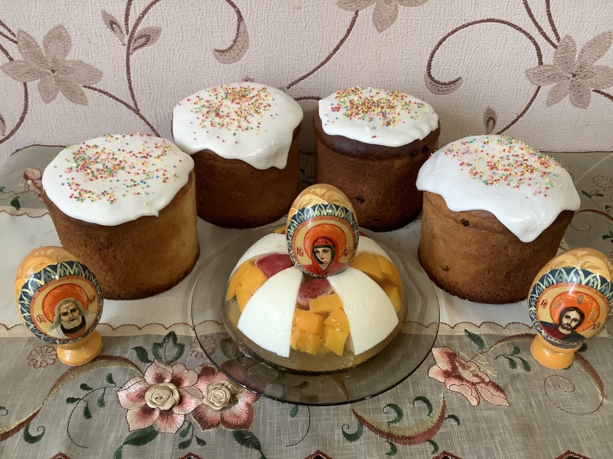 Бабушкины куличи на Пасху