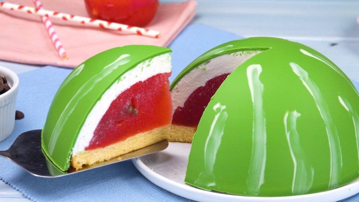Десерт из арбуза