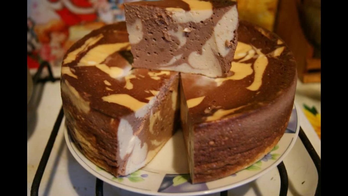 Мраморный чизкейк Зебра