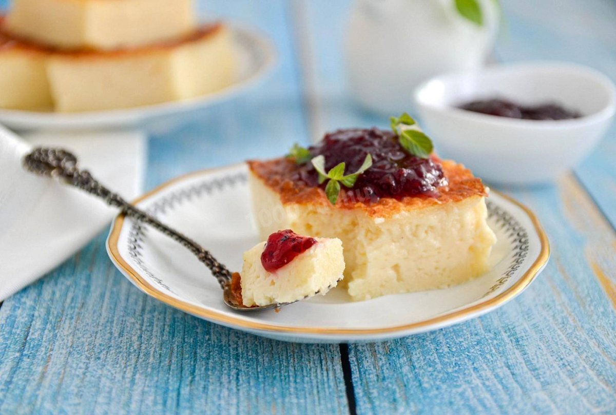 Десерт panna Cotta