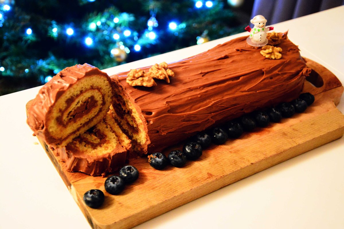 Рождественское полено Буш де Ноэль (Buche de noel)