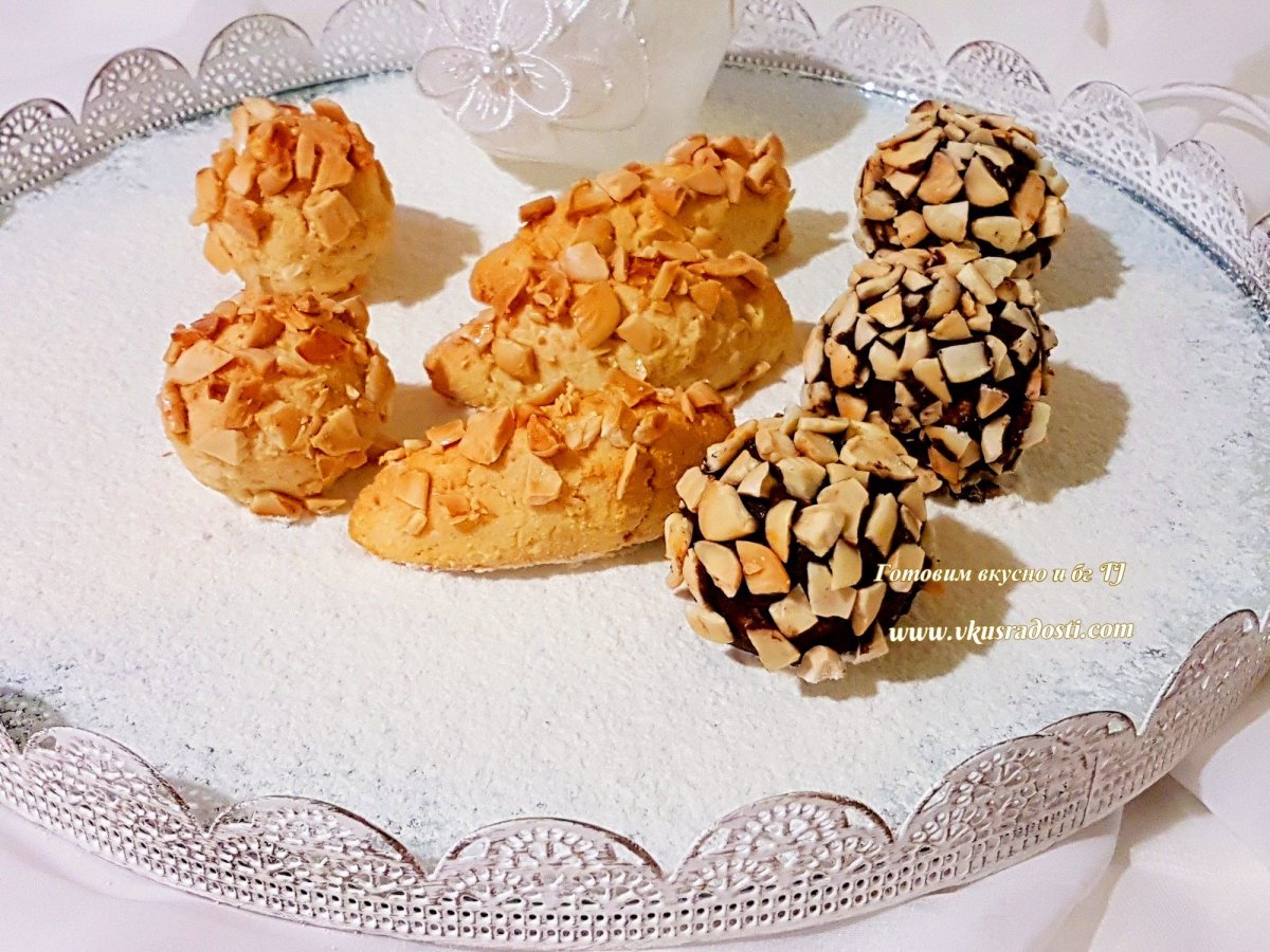 Печенье с ореховой крошкой