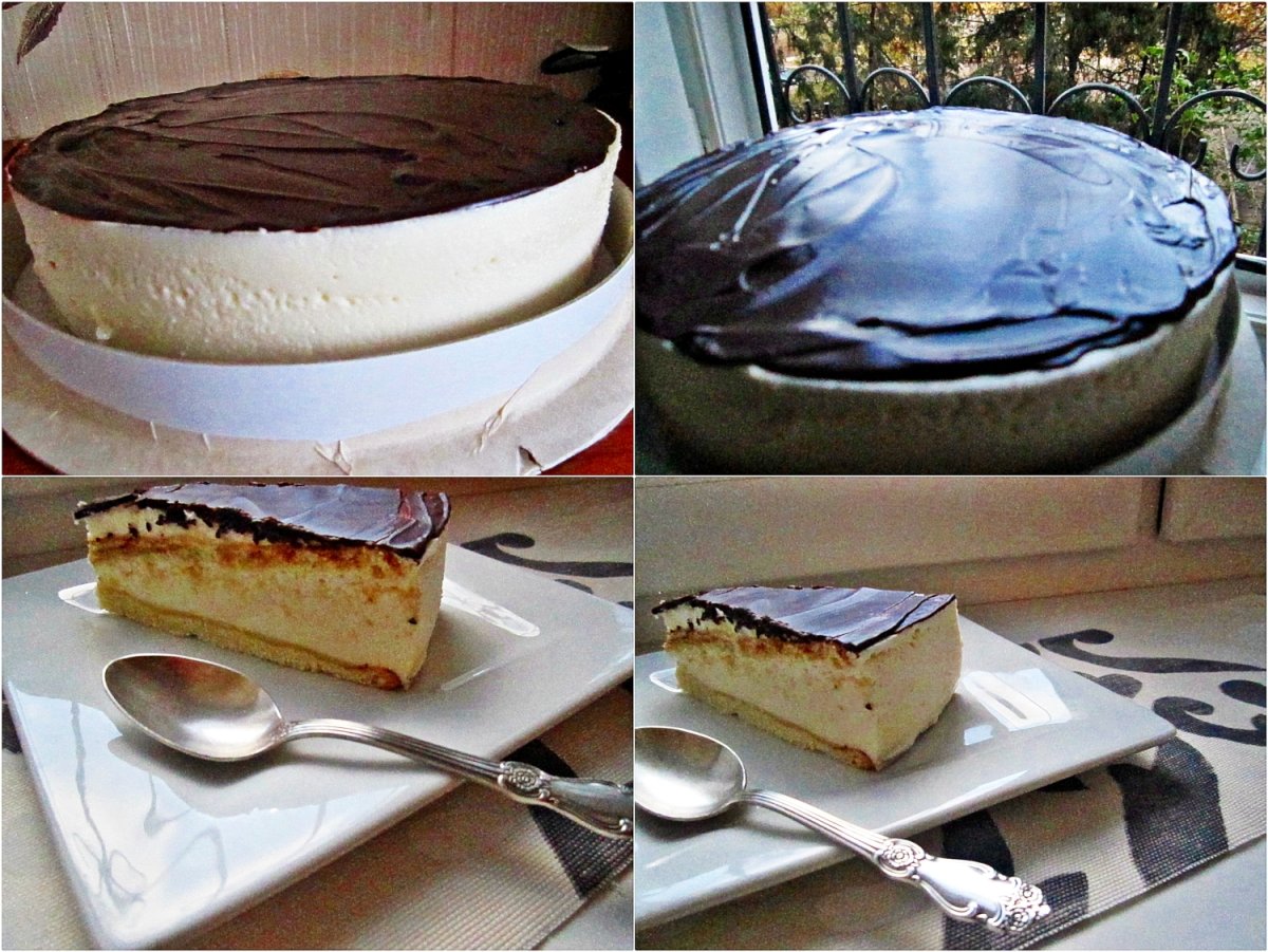 Сметанное желе Птичье молоко
