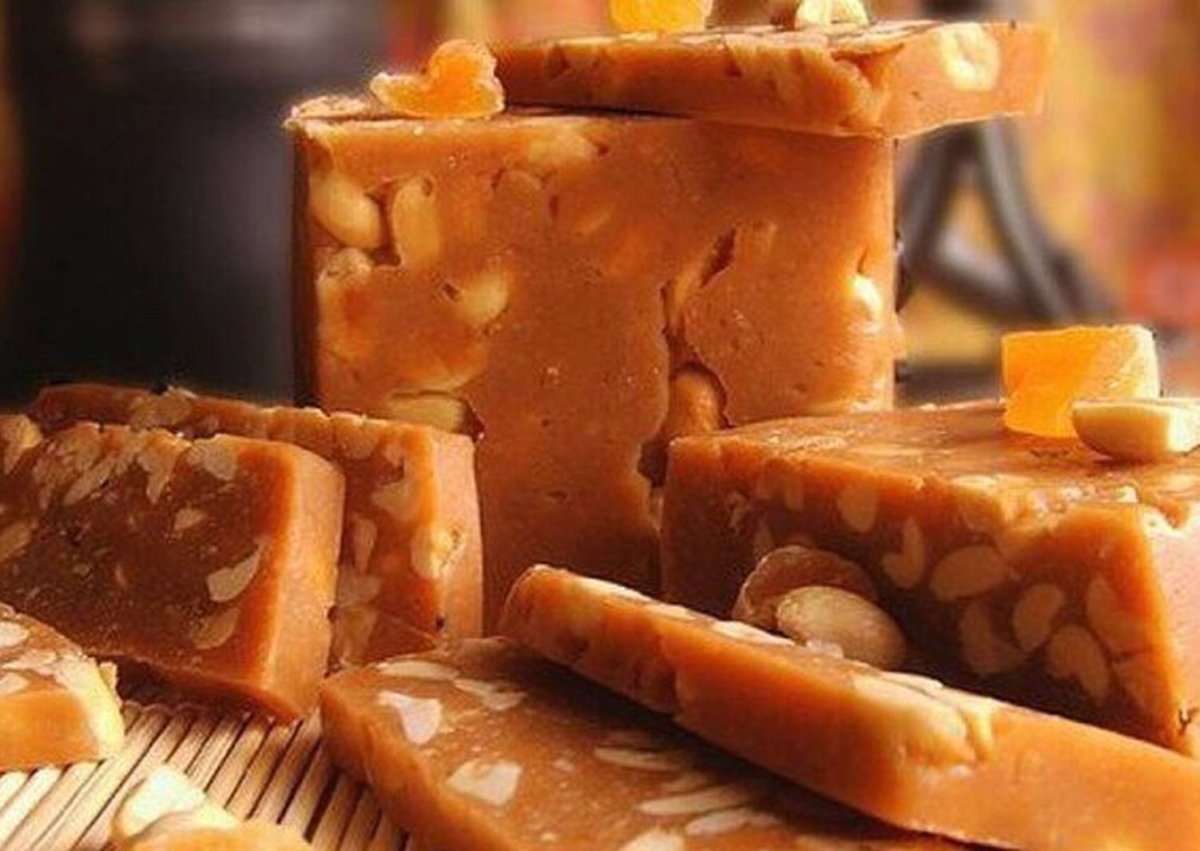 Пирожное со сгущенкой