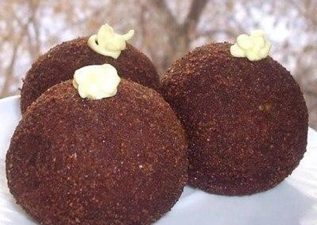 Пирожное картошка обсыпная