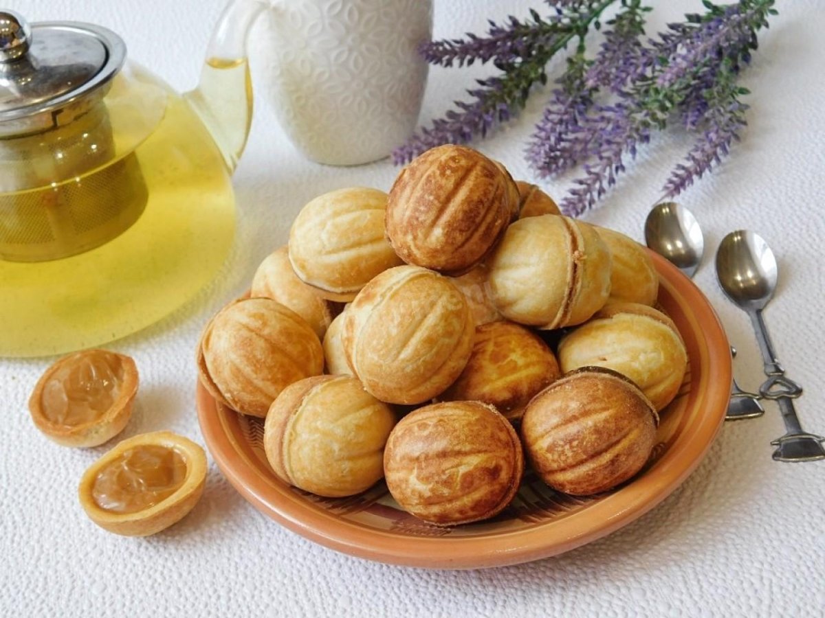 Орешки со сгущенкой