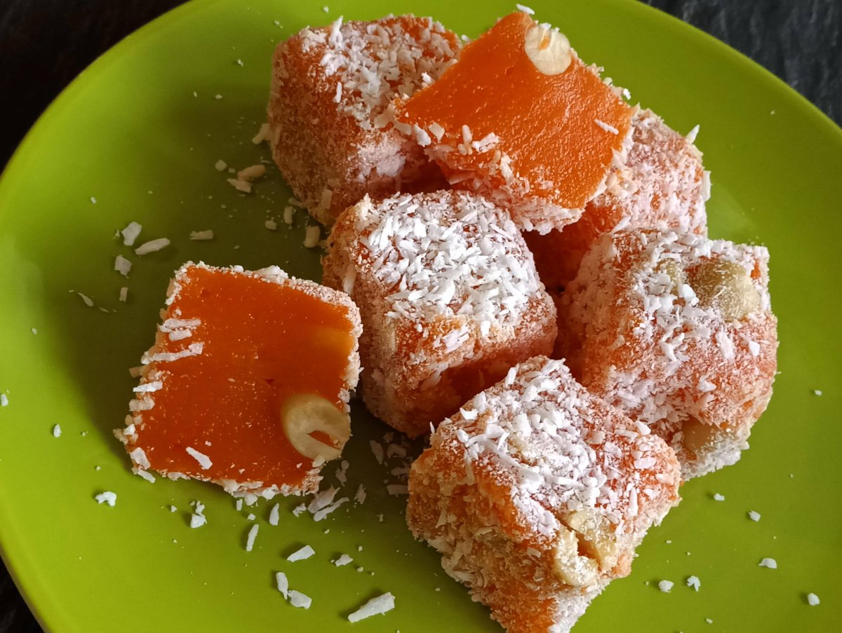 Рахат лукум морковный