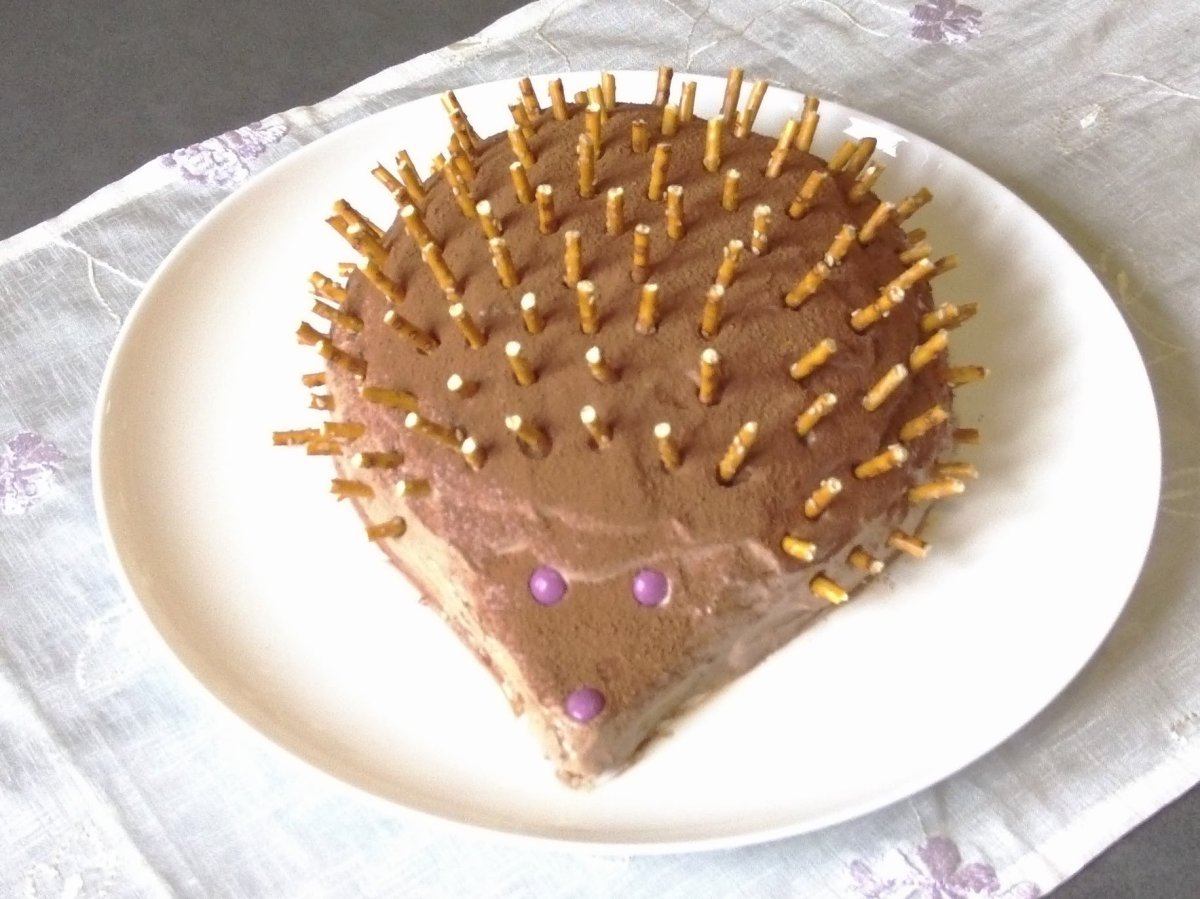Крошковый торт Ежик