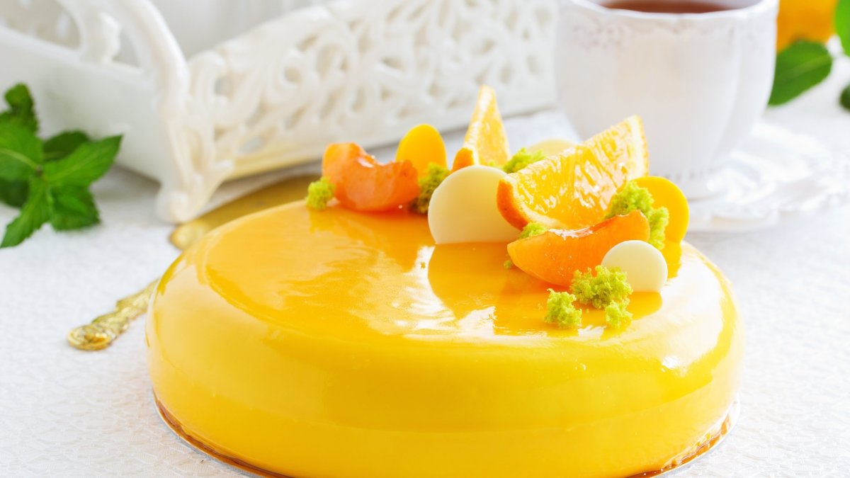 Чизкейк манго маракуйя