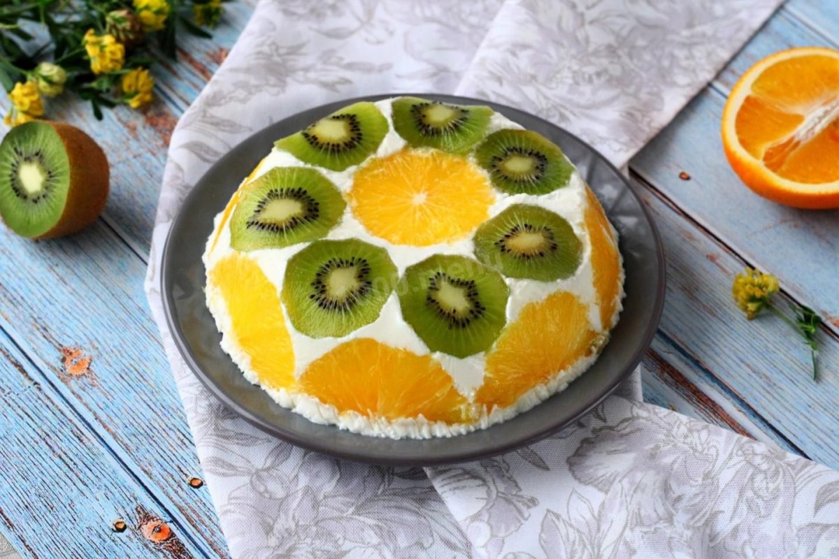 Лимонный мусс чизкейк